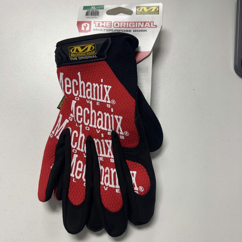 Outlet: Mechanix Handschuhe Farbe Rot/Schwarz Größe XL