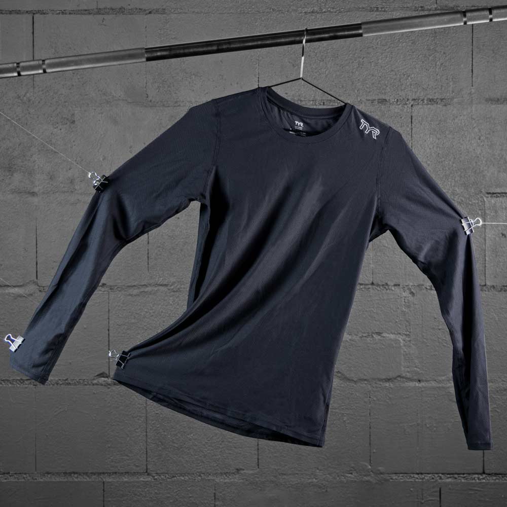 TYR Longsleeve schwarz Damen