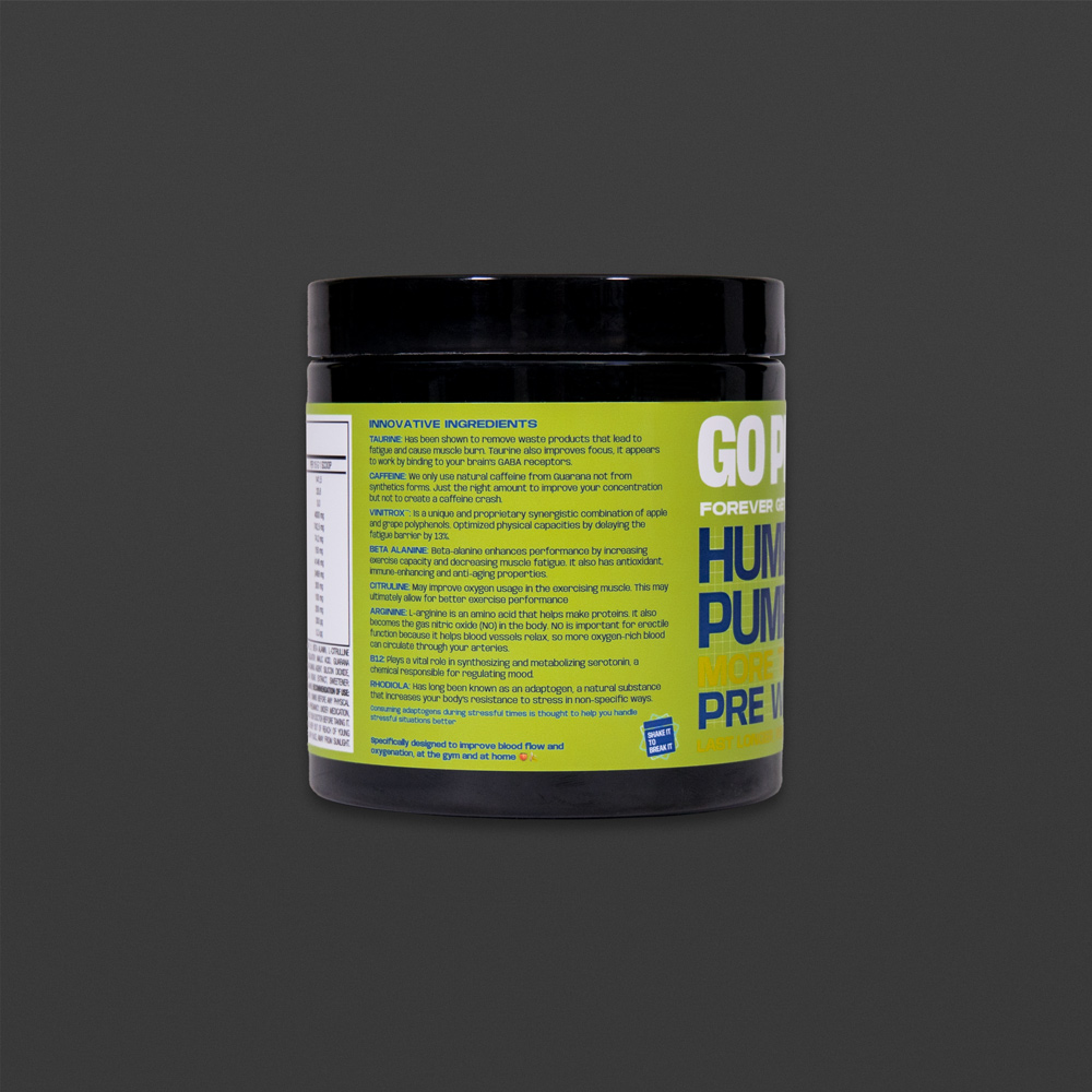 Go Primal PRE-Workout Humping and Pumping – Bild 3