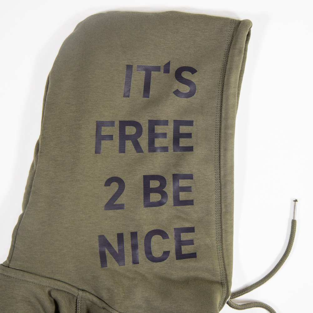 Be Nice Hoodie – Bild 8