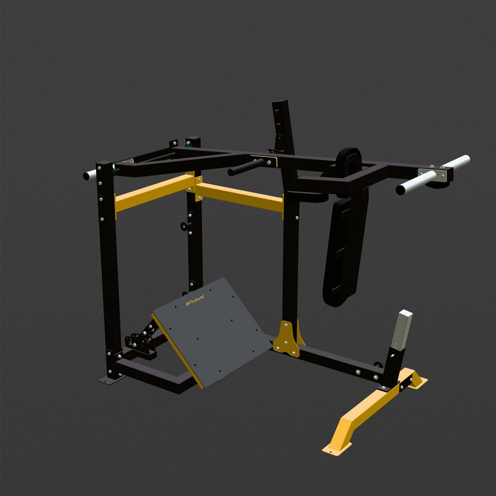 Pendulum Squat Maschine für maximales Beintraining